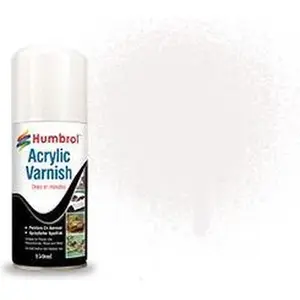 Humbrol #49 Varnish - Matt - Acryl spray Verf spuitbusVendu parbol