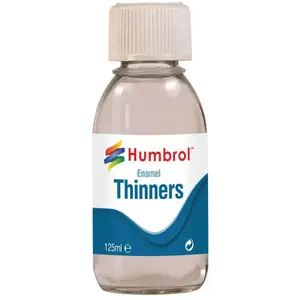Diluant Enamel Thinners - HUMBROL - 125ml - Pour aérographe et nettoya... pas cher
