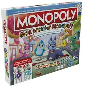 Hasbro Mon Premier Monopoly En Jeu De Société Français pas cher