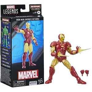 Hasbro FIGURINE MARVEL LEGENDS CAPTAIN MARVEL IRON MAN F36865X0 pas cher