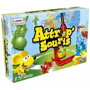 Attrap'souris, Jeu de société enfant, Jeu de plateau, Dès 6 ans, Hasbro Gaming pas cher