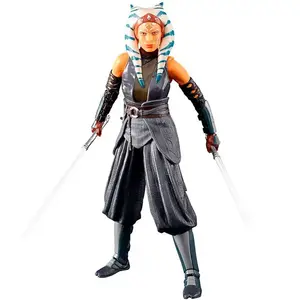 Ahsoka Tano Figurine Star Wars The Mandalorian Série Noire