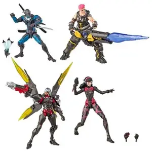 Hasbro Overwatch - Pack 4 figurines Overwatch Ultimates Carbon Fiber 15 cm