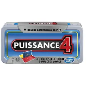 Hasbro Gaming - PUISSANCE 4 - Jeu de societe Road Trip - Jeu de voyage pas cher