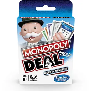 Hasbro Monopoly Deal E3113 Jeu de Cartes Version Italienne pas cher