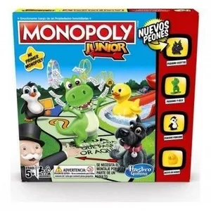 Monopoly Junior (Version Espagnole), Multicolore pas cher
