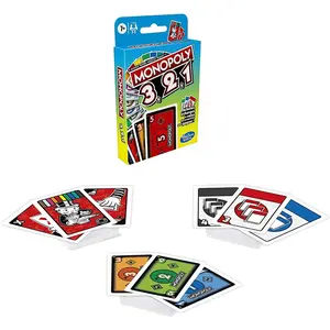 Hasbro Gaming Jeu de cartes Monopoly 3,2,1 pas cher
