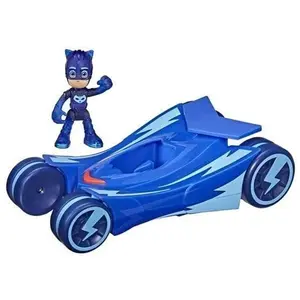 Comparateur de prix : Hasbro Figurine Pyjamasques Voiture lumineuse Chat Bolide Bleu