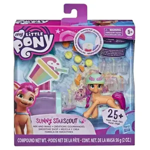 Hasbro Mini figurine My Little Pony Sunny en scène pas cher