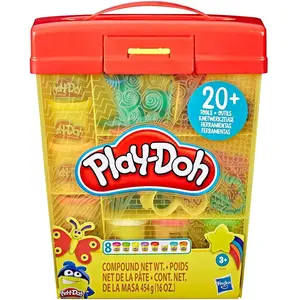 Pâte à modeler Play-Doh Classiques La Super boîte d’accessoires
