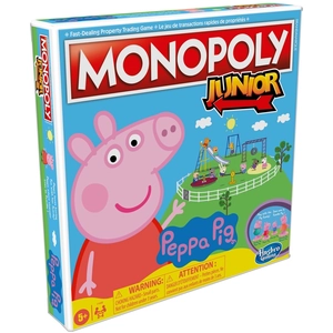 Monopoly Junior Peppa Pig - Jeu de societe - Jeu de plateau pas cher