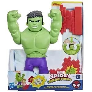 Hasbro Figurine Spidey And His Amazing Friends Marvel Hulk Casseur De Mur pas cher