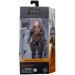 Hasbro Migs Mayfeld Star Wars The Mandalorian Série noire Figurine pas cher