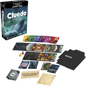 Hasbro Gaming Cluedo Escape Sabotage op Zee - Bordspel (Nederlandstalig) pas cher