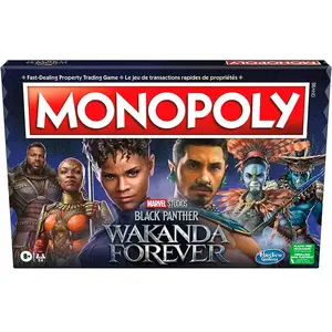 Hasbro Jeu De Société Monopoly Black Panther pas cher