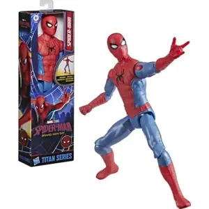 Hasbro Figurine SpiderMan de 29 cm Titan Series jouets de super-héros pour enfants Marvel Spider-Man: Brand New Day dès 4 ans pas cher