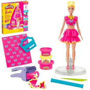 Play-Doh Pd Barbie Ruffles And Bows pas cher