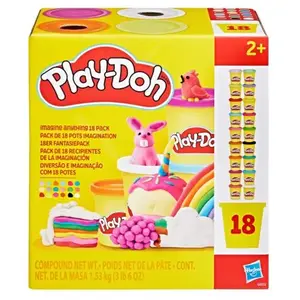 Hasbro Play-Doh, Pack de 18 pots de pâte à modeler pas cher
