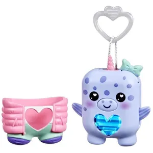 Hasbro Nano-mals Bubbly le narval compagnon électronique plus de 70 ré... pas cher
