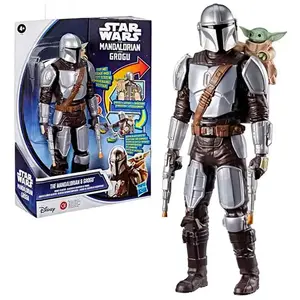 Star Wars HAS SW Figure Thruster Fire Mandolorian 27,9 cm pas cher