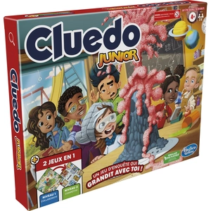 Hasbro Gaming Cluedo Junior 2-en-1 - Jeu de société junior - jeu de réflexion pas cher