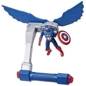 Hasbro Captain America Cap Nwo 4in Flight Sw Cap pas cher