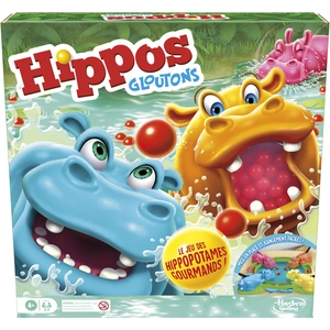 Hasbro Gaming Hippos gloutons, jeu de plateau - Version française pas cher