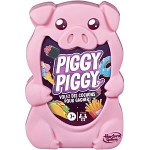 Piggy Piggy, Jeu de Cartes Familial, Version Française, Hasbro Gaming pas cher