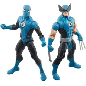 Hasbro MARVEL LEGENDS SERIES, FIGURINES WOLVERINE ET SPIDER-MAN FANTASTIC FOU pas cher