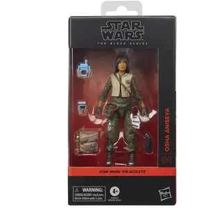Hasbro Star Wars: The Acolyte Black Series Action Figure Osha Aniseya 15 cm pas cher