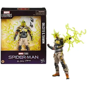 Comparateur de prix : Hasbro Spider Man: Figurine D´action Sans Chemin Vers La Maison Marvel Legends Electro Marvel 15 Cm