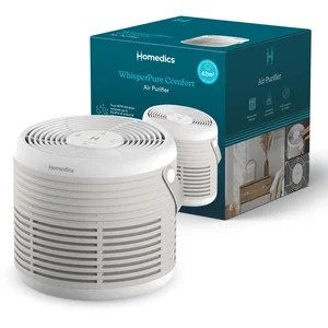 Homedics WhisperPure Luchtreiniger - Hepa en Koolstof Filter - Ruimtes...