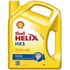 Huile moteur shell helix hx5 15w40 diesel 5 l pas cher