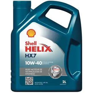 Huile moteur shell helix hx7 10w40 diesel 2 l pas cher
