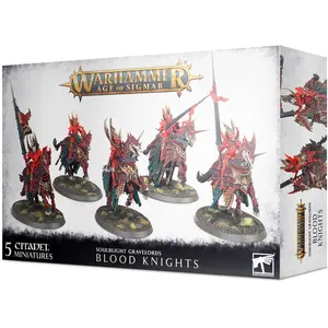 Games Workshop Warhammer AoS - Soulblight Gravelords Blood Knights pas cher