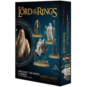 Warhammer: The Lord Of The Rings - Saruman The White & Grima - 30-49 pas cher