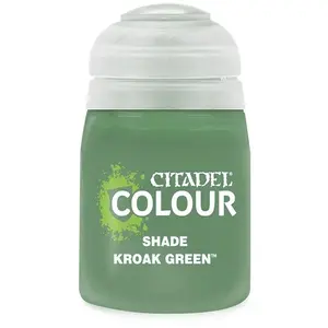 Games Workshop Ombre - Kroak Green (Matières plastiques) pas cher