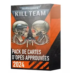 Games Workshop Games Workshop Pack De Cartes D'opés Approuvées 2024 (F... pas cher