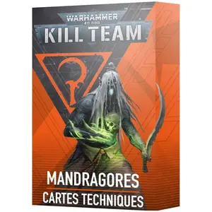 Games Workshop Games Workshop Cartes Techniques Kill Team : Mandragores (Français) pas cher
