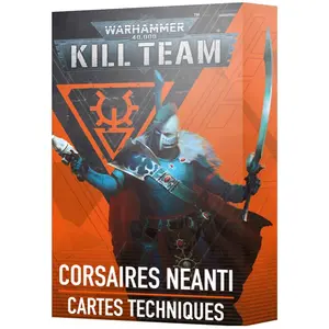 Games Workshop Games Workshop Cartes Techniques Kill Team : Corsaires Néantis (Français) pas cher