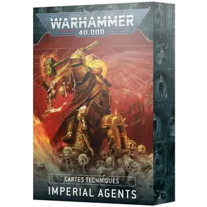 Games Workshop Warhammer 40k - Datacards V.10 Agents Imperiaux (Fr) pas cher