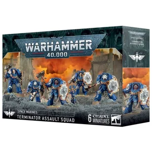 Games Workshop - Warhammer 40 000 - Space Marines : Terminator Assault Squad (2025) pas cher