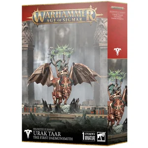 Games Workshop Warhammer AoS - Forgeruines de Hashut Urak Taar, the First Daemonsmith (Matières plastiques) pas cher