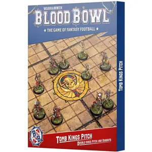 Games Workshop Blood Bowl - Seconde Saison : Rois des Tombes Pitch & Dugouts (Papier) pas cher