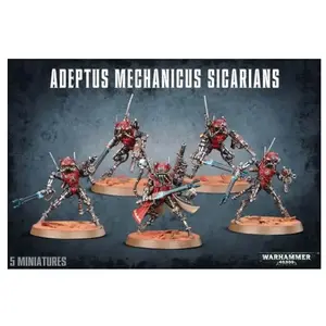 Games Workshop 99120116003 Adeptus Mechanicus Sicarians Figurine d'action Noir pas cher