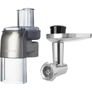 Kit de 2 accessoires Hachoir et Râpe éminceur Kenwood KAM573ME Métal pas cher