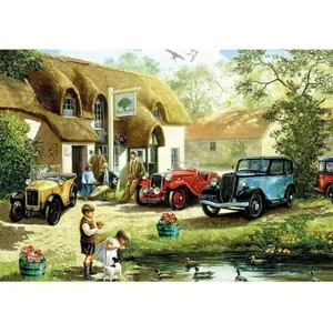 Gibsons Puzzle 500 pièces : Nourrir les canards pas cher