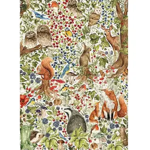 Puzzle 1000 pièces Gibsons Woodland Wildlife pas cher