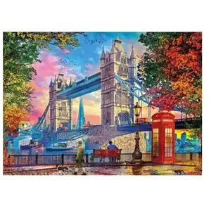 Gibsons - Clearing Skies Over Tower Bridge (door Dominic Davison) - 1000 stukjes 68×49cm (b×h) - Legpuzzel voor volwassenen pas cher