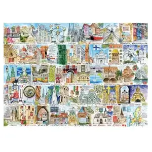 Gibsons Sights & Sounds of Europe (1000). pas cher